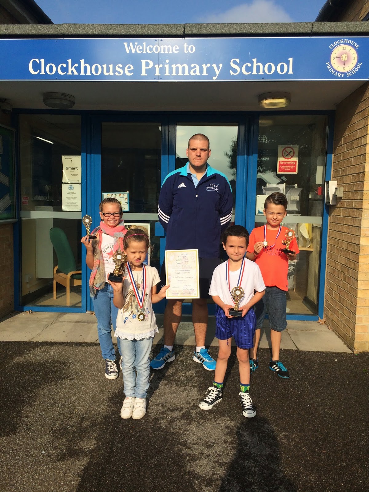 Clockhouse Primary School Skill point challenge champions!